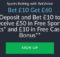 betvictor free bets