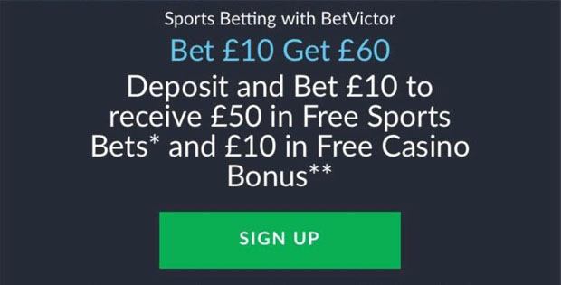 betvictor New Free Bet no Deposit
