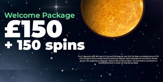 Cosmic Spins Casino New Free Bet