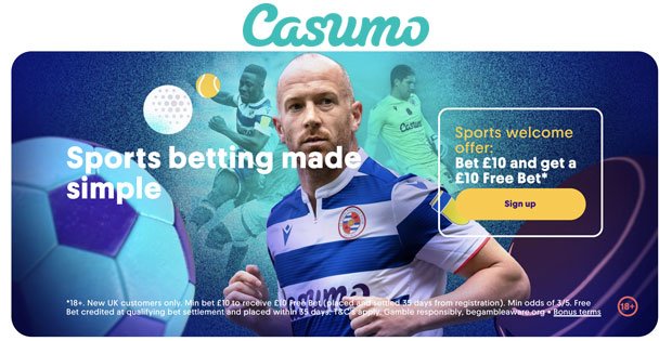 casumo sport free bet