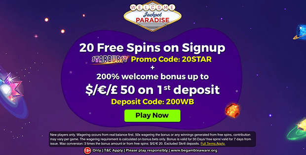 jackpot paraside casino free bet