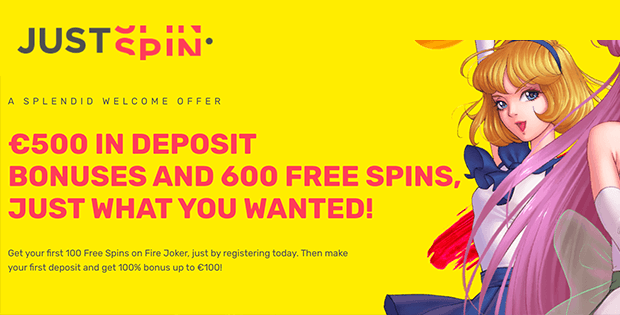 just spin casino free bet